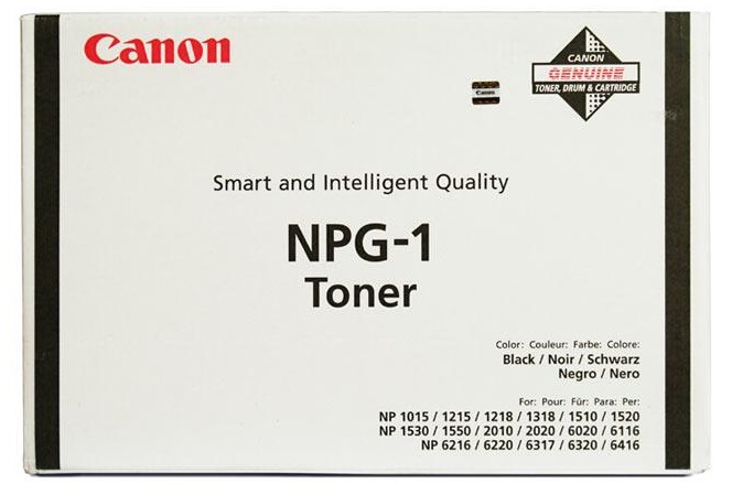 Тонер-картридж Canon [ NPG-1/NPG-8 (1372А001) ] (black) для 1215/ 6216/ 6416/ 6317 (оригинальный)
