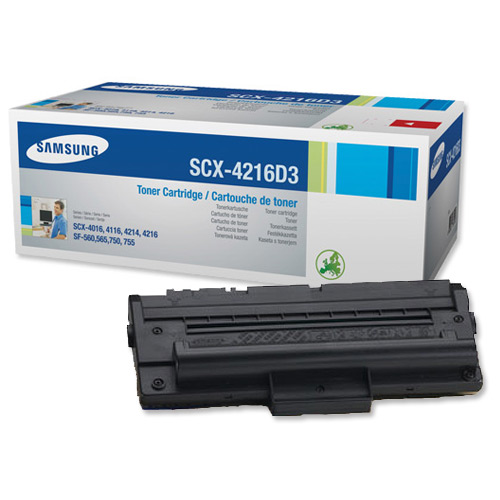 Картридж Samsung [ SCX-4216D3 ] (black, до 3000 стр) для SCX-4016/4216F,SF-560/565P