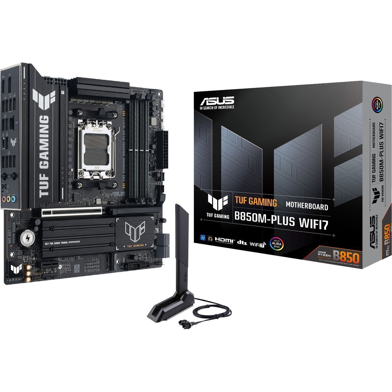 Материнская плата ASUS TUF GAMING B850M-PLUS WIFI7 (90MB1MU0-M0EAY0)