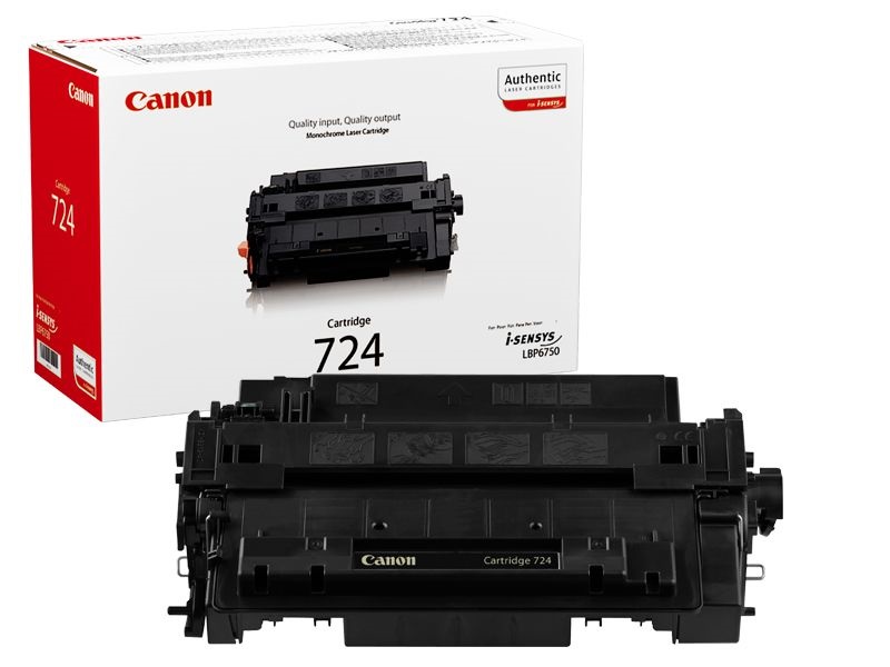 Картридж Canon 724 [ 3481B002 ] (black, до 6000 стр) для LBP6750Dn