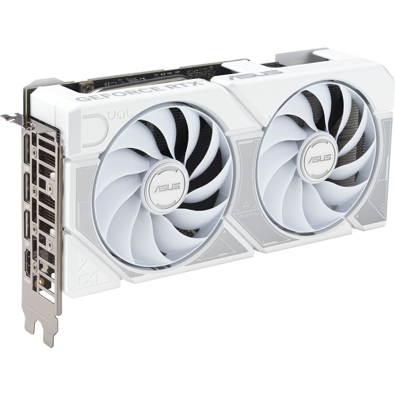 Видеокарта ASUS DUAL-RTX5060TI-O16G-WHITE (90YV0MH6-M0NA00)