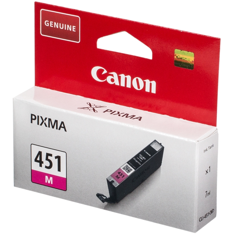 Картридж Canon CLI-451M [ 6525B001 ] (magenta) iP7240/MG6340/MG5440