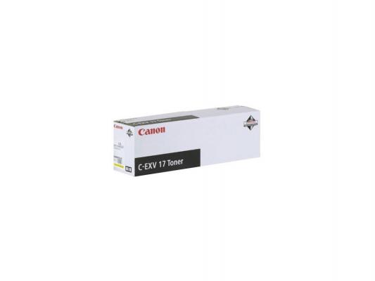 Тонер-картридж Canon [ C-EXV17BK ] (black) для iRC4080i/4580i (оригинальный, 30000 стр.)