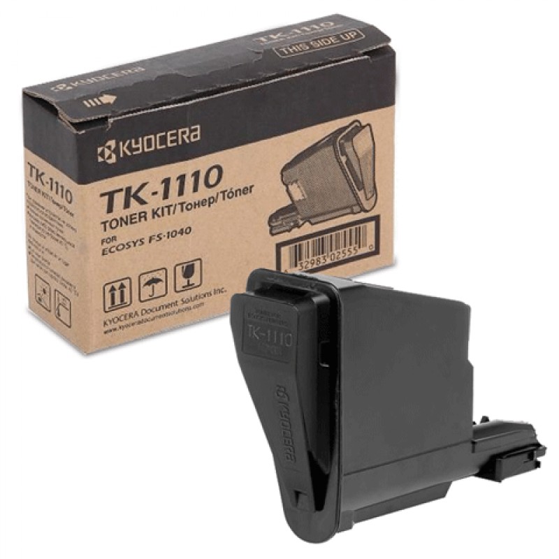 Тонер-картридж Kyocera TK-1110 [ 1T02M50NXV ] (black, до 2500 стр) для FS-1040/1020MFP/1120MFP