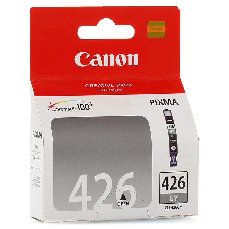 Картридж Canon CLI-426GY (grey, до 1395 стр, 9 ml) для MG6140/8140