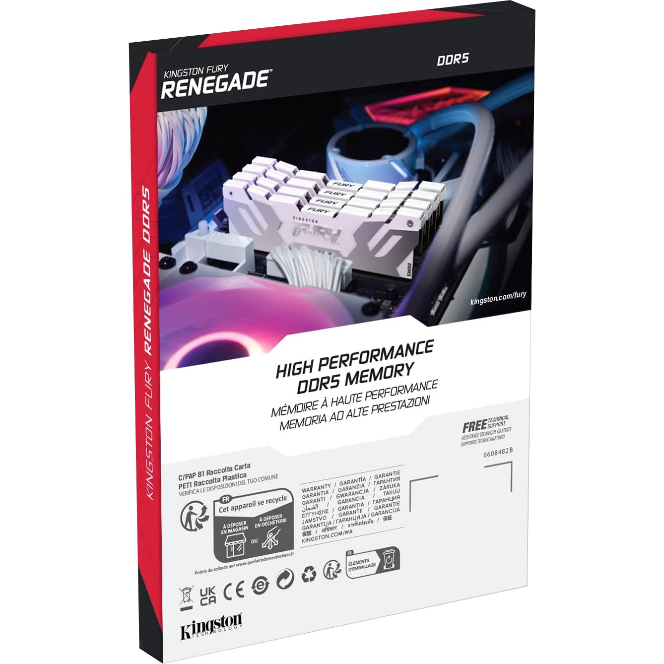 Память оперативная Kingston FURY Renegade KF564C32RW-32