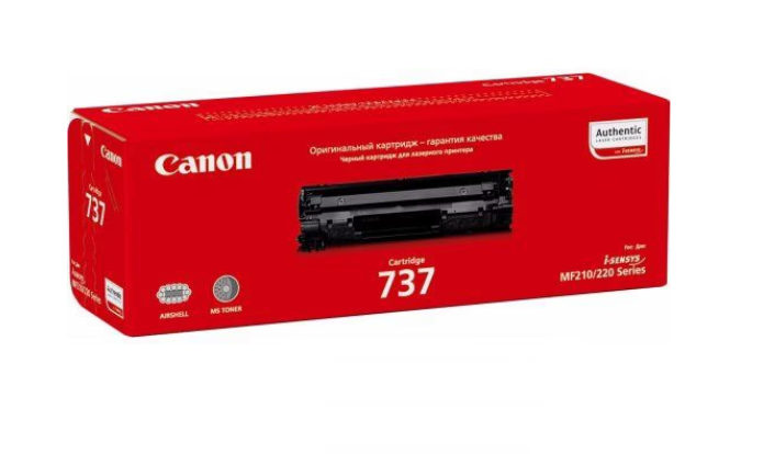 Картридж Canon 737 [ 9435B004/9435B002 ] (black, до 2400 стр) для MF211/212/216/217/226/229
