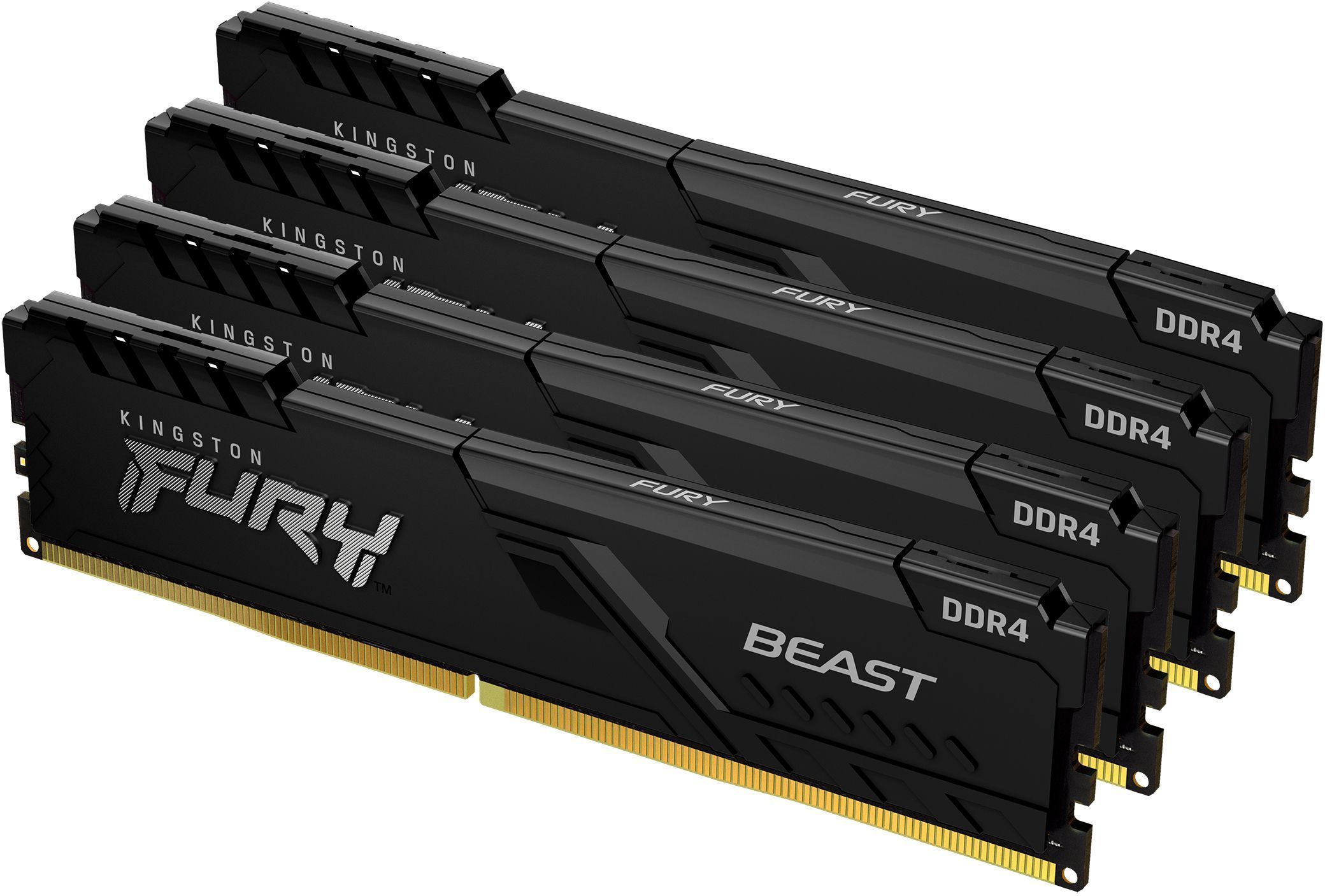 Память оперативная Kingston FURY Beast KF432C16BBK4/128