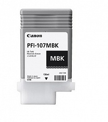 Картридж Canon PFI-107MBK [ 6704B001 ] (black mat, 130 ml ml) ImagePrograf iPF670, iPF680, iPF685, iPF770, iPF780, iPF785