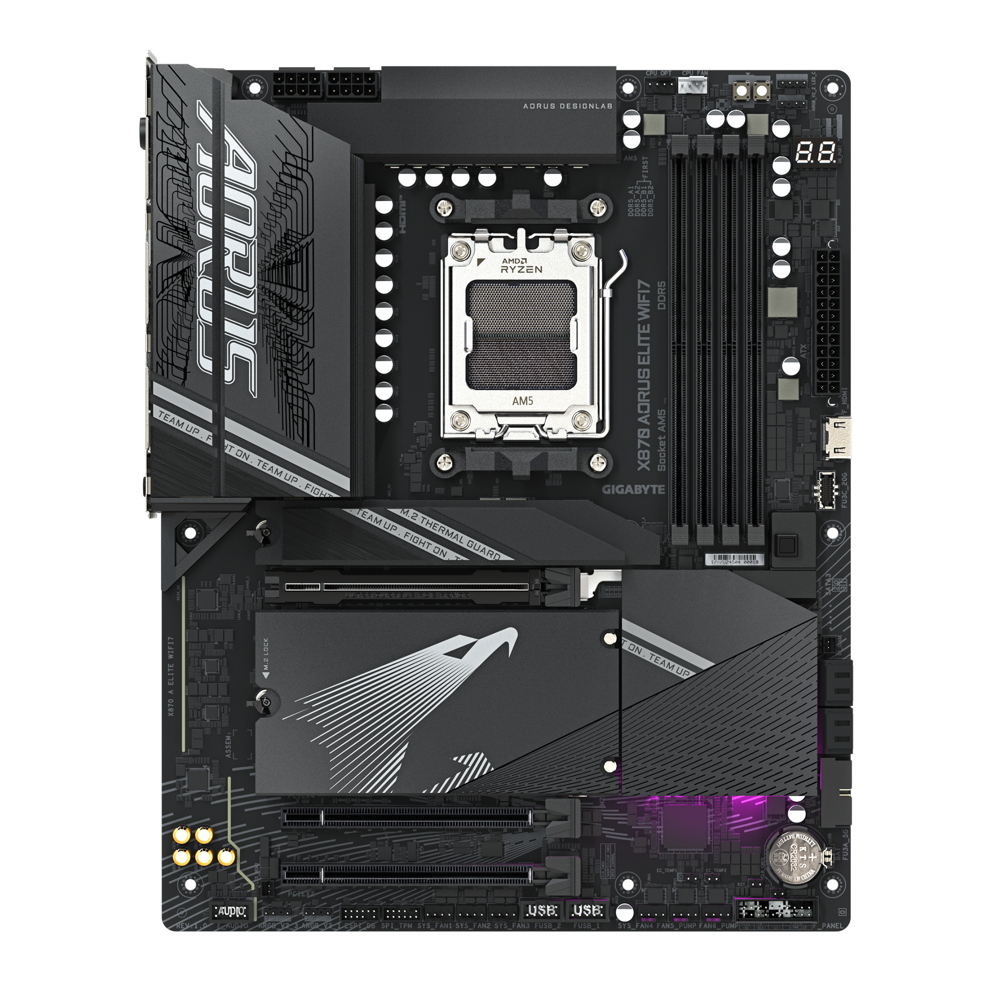 Материнская плата GIGABYTE X870 AORUS ELITE WIFI7