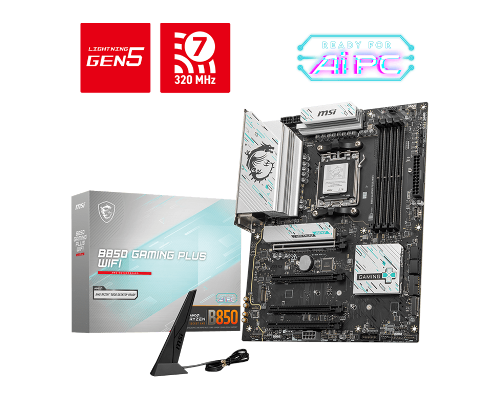 Материнская плата MSI B850 GAMING PLUS WIFI