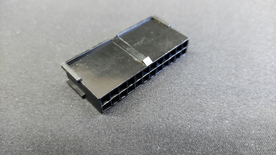 Коннектор 24 Pin Female Black (ATX) [ 14003 ]